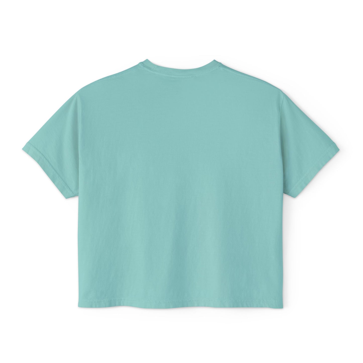 Custom - Printed Cropped Boxy Tee