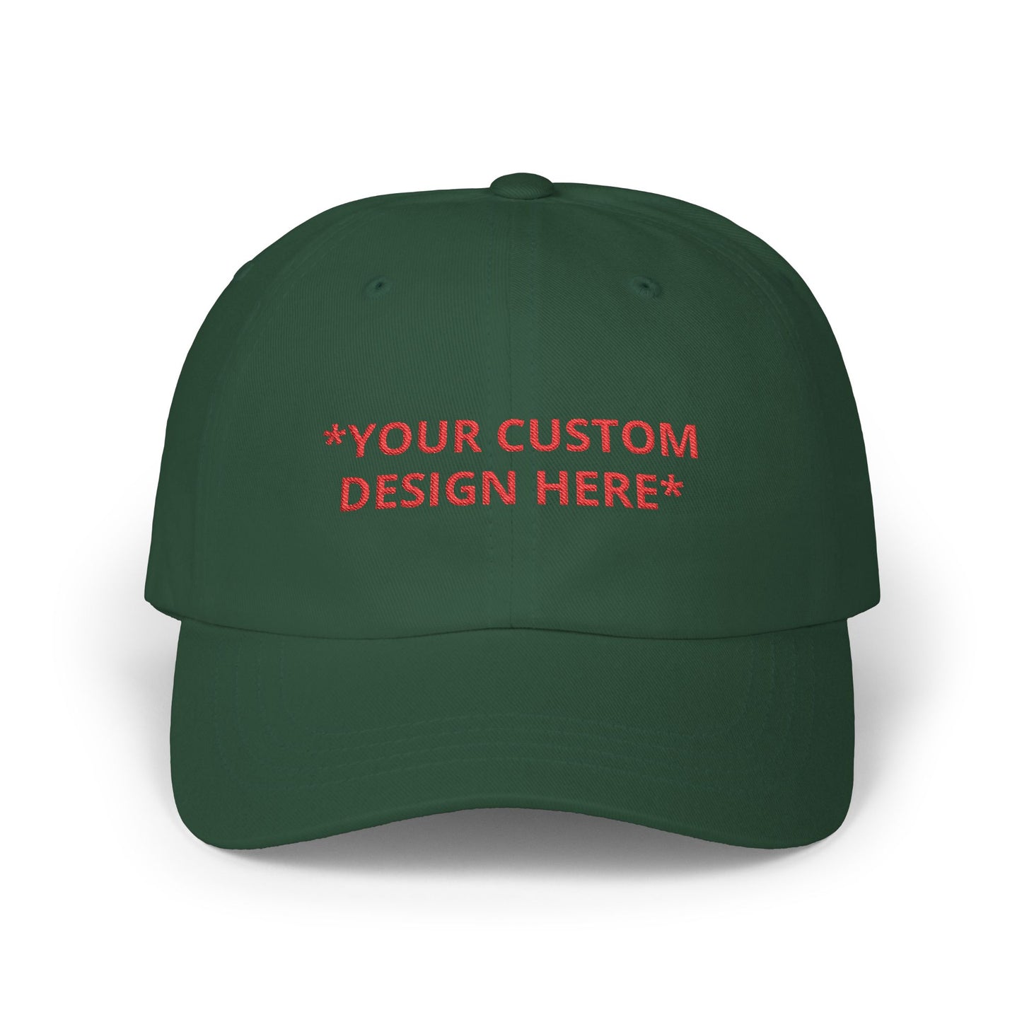 Custom -  Embroidered Hat