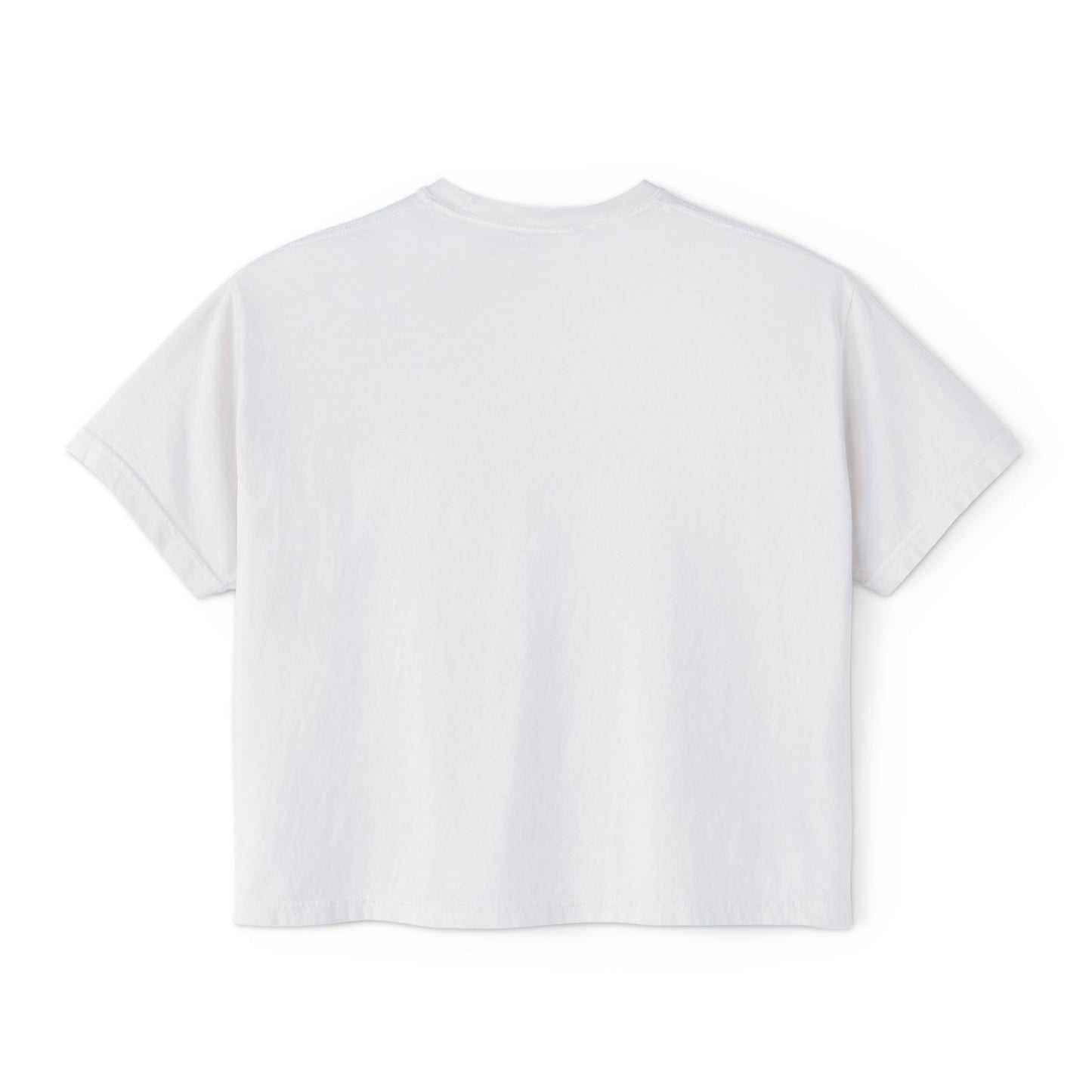 Custom - Printed Cropped Boxy Tee