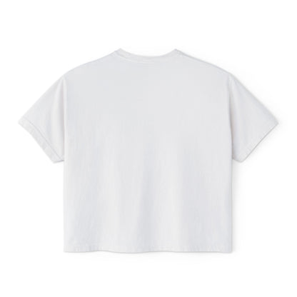 Custom - Printed Cropped Boxy Tee