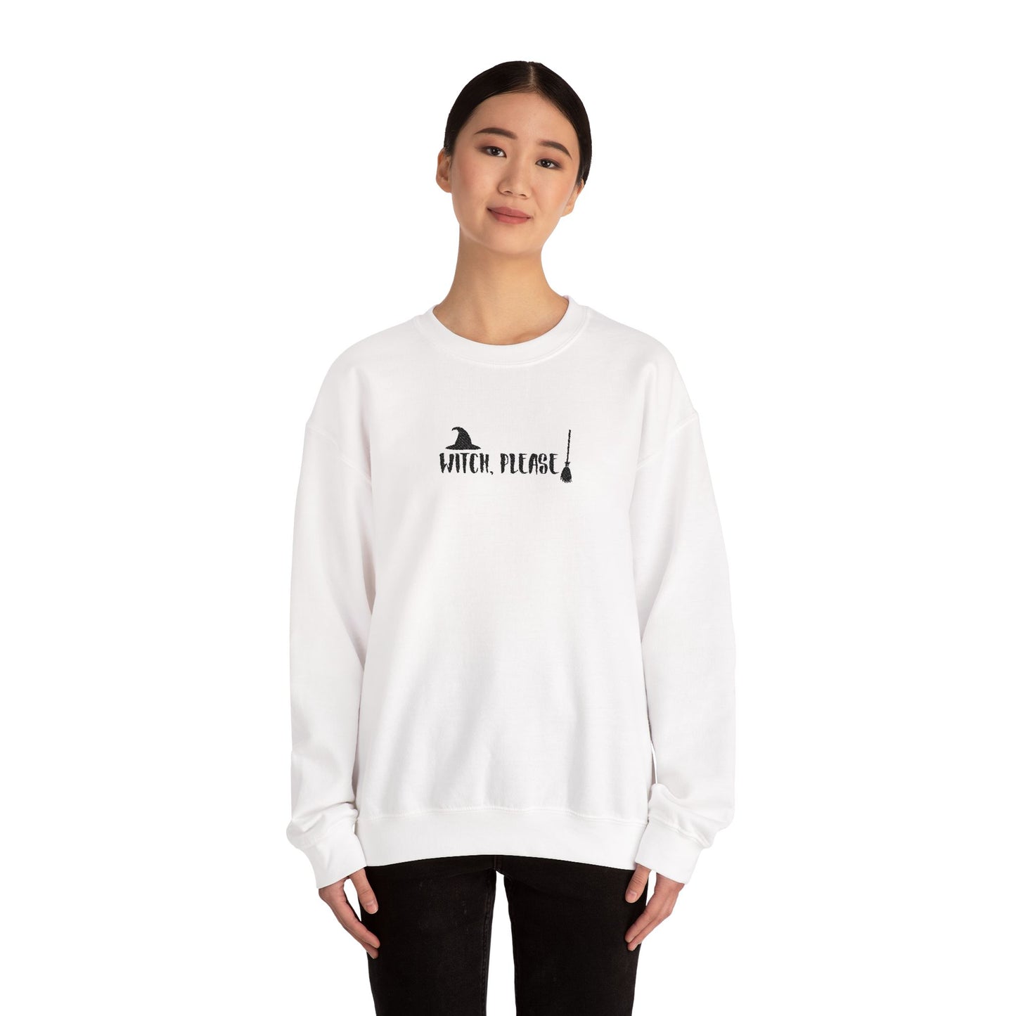 Halloween - Crewneck Sweatshirt (Witch, please)
