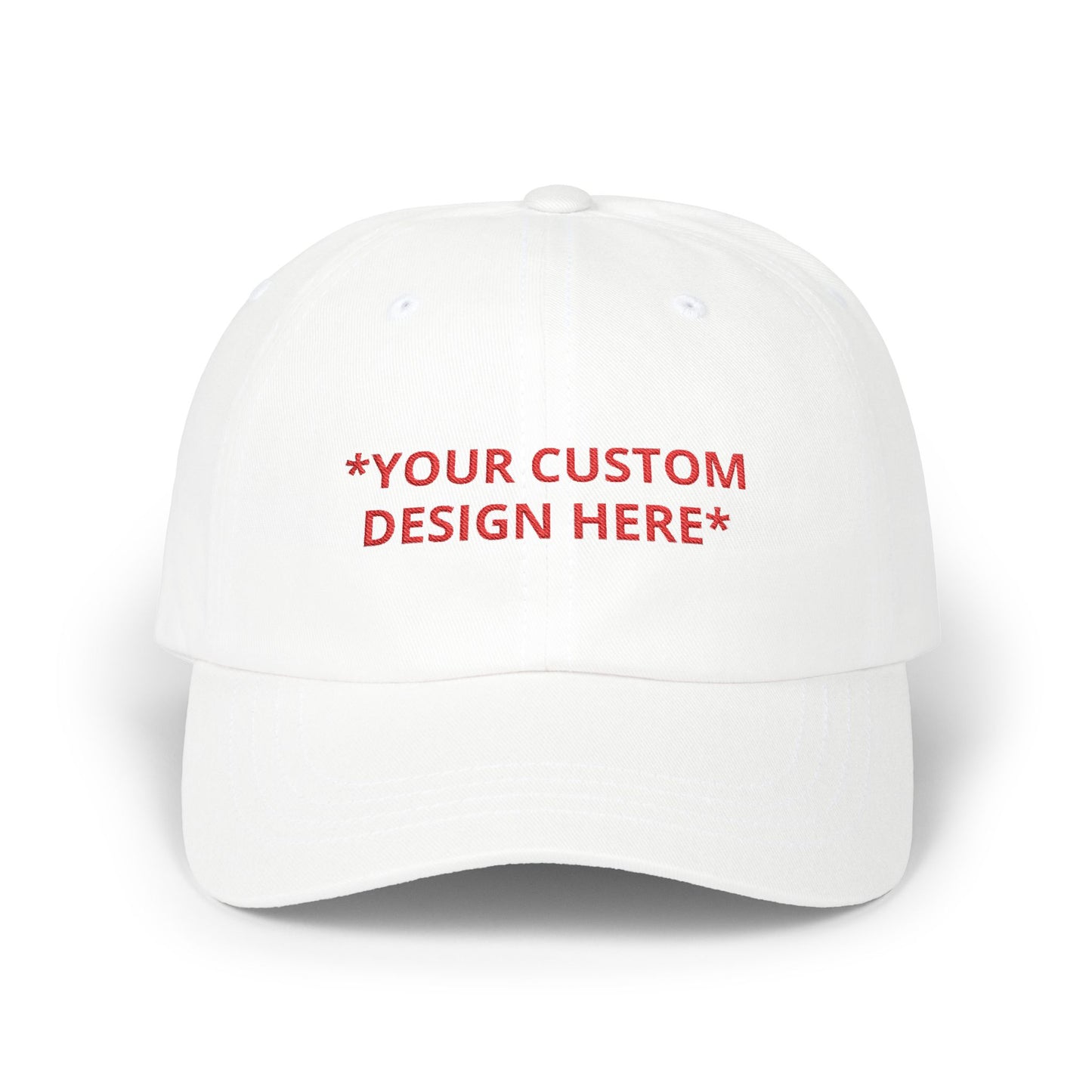 Custom -  Embroidered Hat