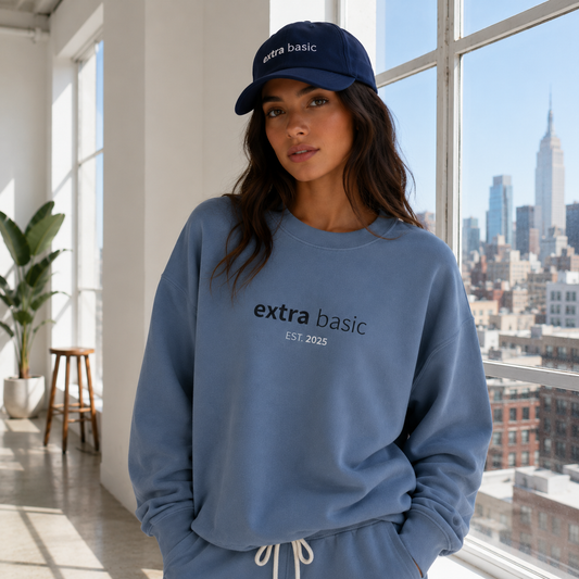 extra basic - Crewneck Sweatshirt