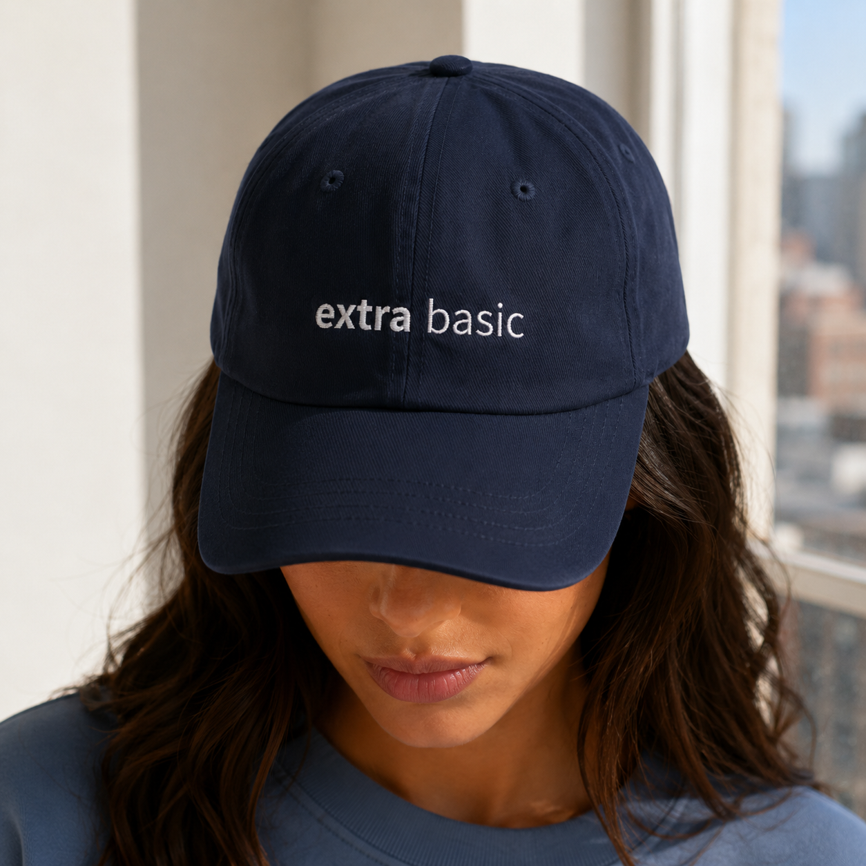 extra basic - Hat (Navy)