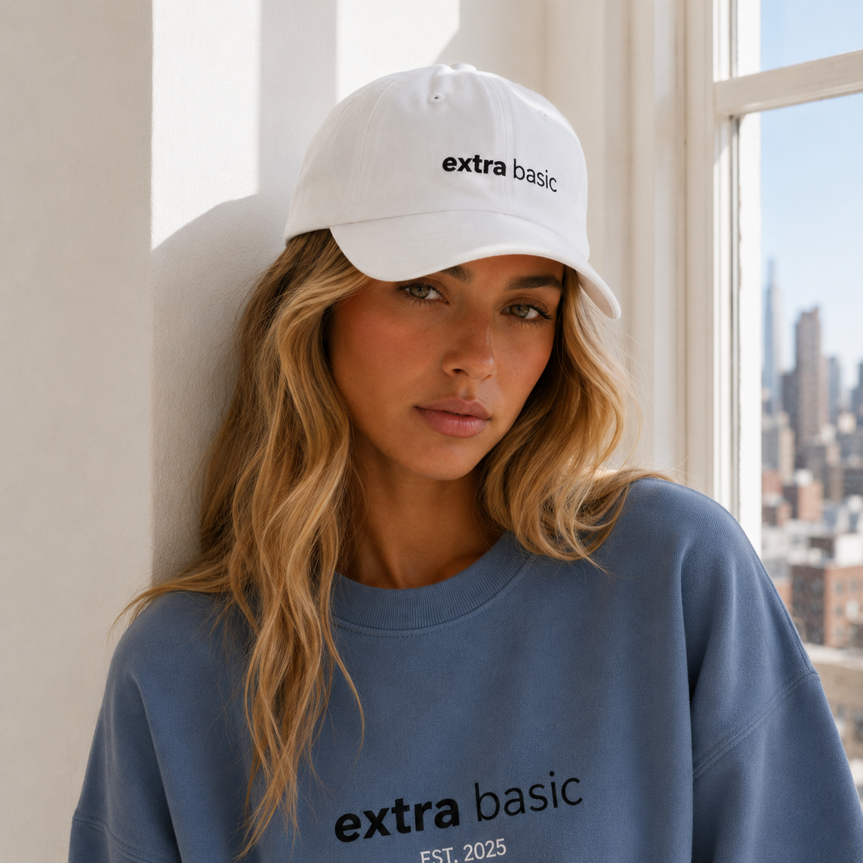 extra basic - Hat (White)