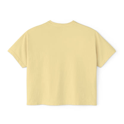 Custom - Printed Cropped Boxy Tee
