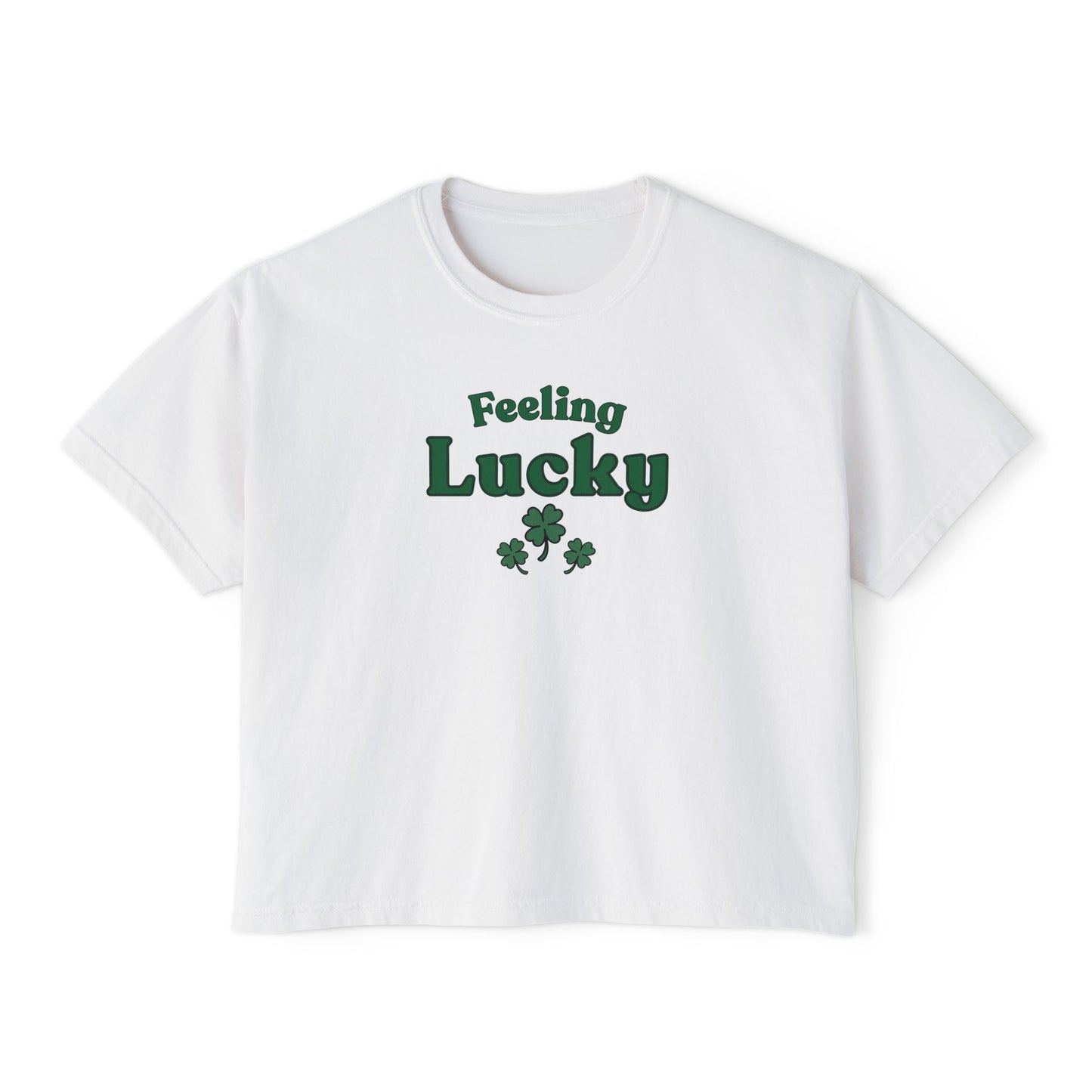 Feeling Lucky -  Boxy Tee